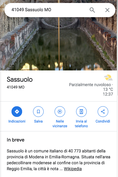 dove si trova sassuolo?